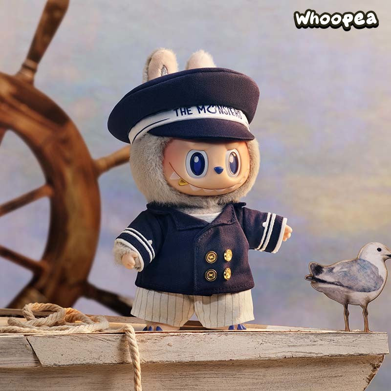 POP MART The Monsters De Vliegende LABUBU Series Captain Vinyl Plush Hanging Card, POP LAND Exclusive (PRE-ORDER)