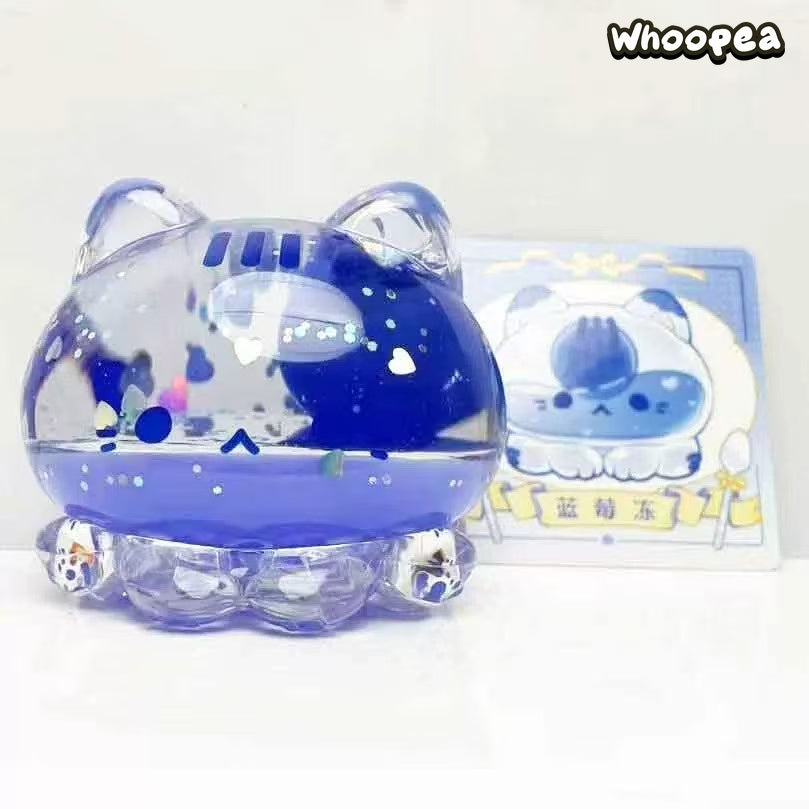 Strawberry Mousse Tower Octopus Meow Jelly Series Figure Blind Box