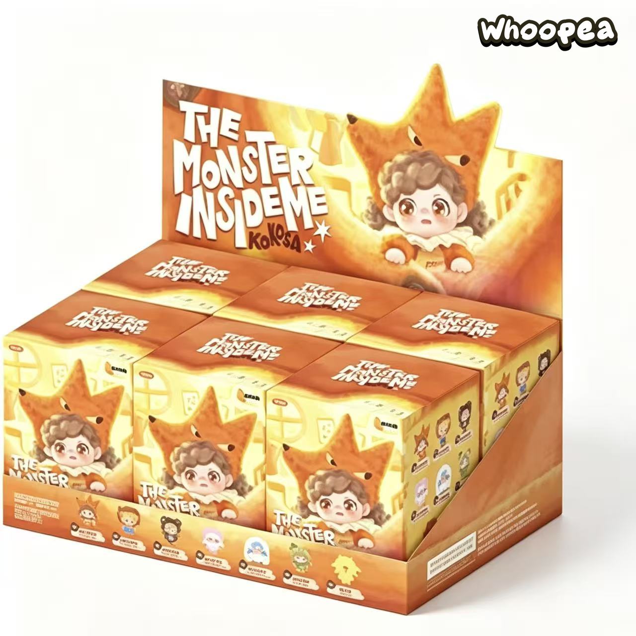 The Monster Inside Me Series Plush Pendant Blind Box