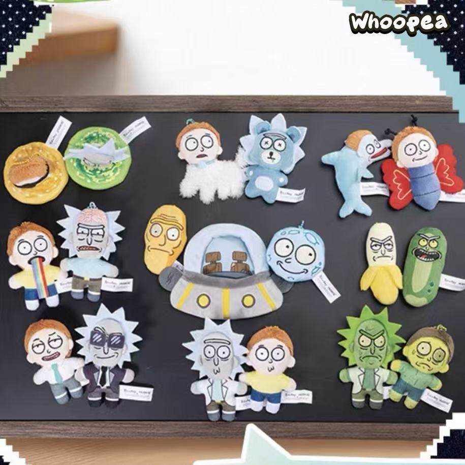 Rick and Morty MultiUniverse Series Plush Magnet Pendant Blind Bag