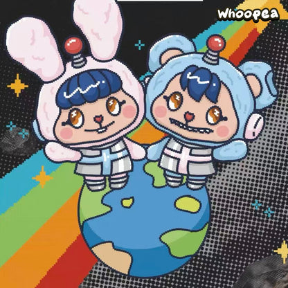 Little Buns 20th Century Space Fantasy Series Plush Pendant Blind Box