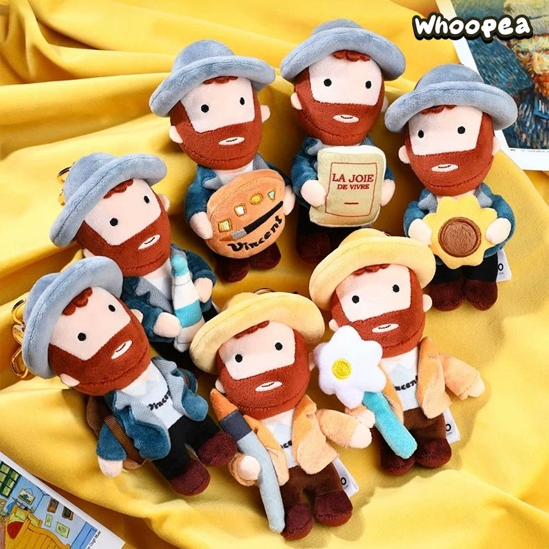 Van Gogh Self-Portrait Series Plush Pendant Blind Box – WHOOPEA