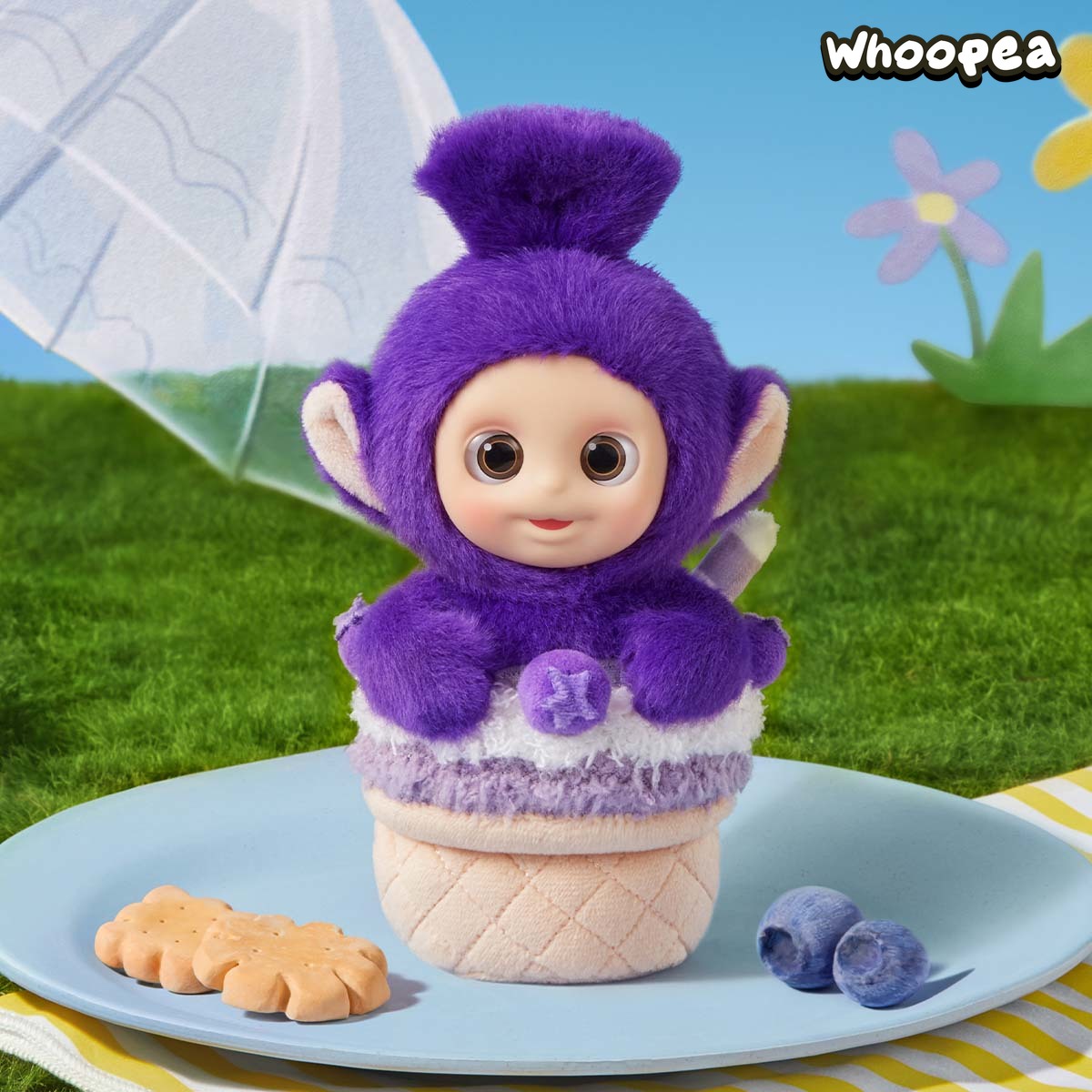 POP MART Teletubbies Afternoon Tea Diary Series Vinyl Plush Pendant Blind Box (PRE-ORDER)