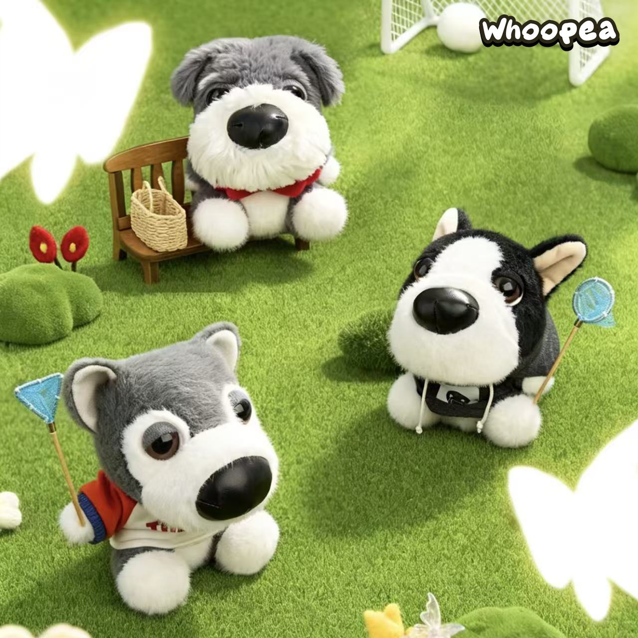DOGGY OOTD Series Plush Pendant Blind Box – WHOOPEA