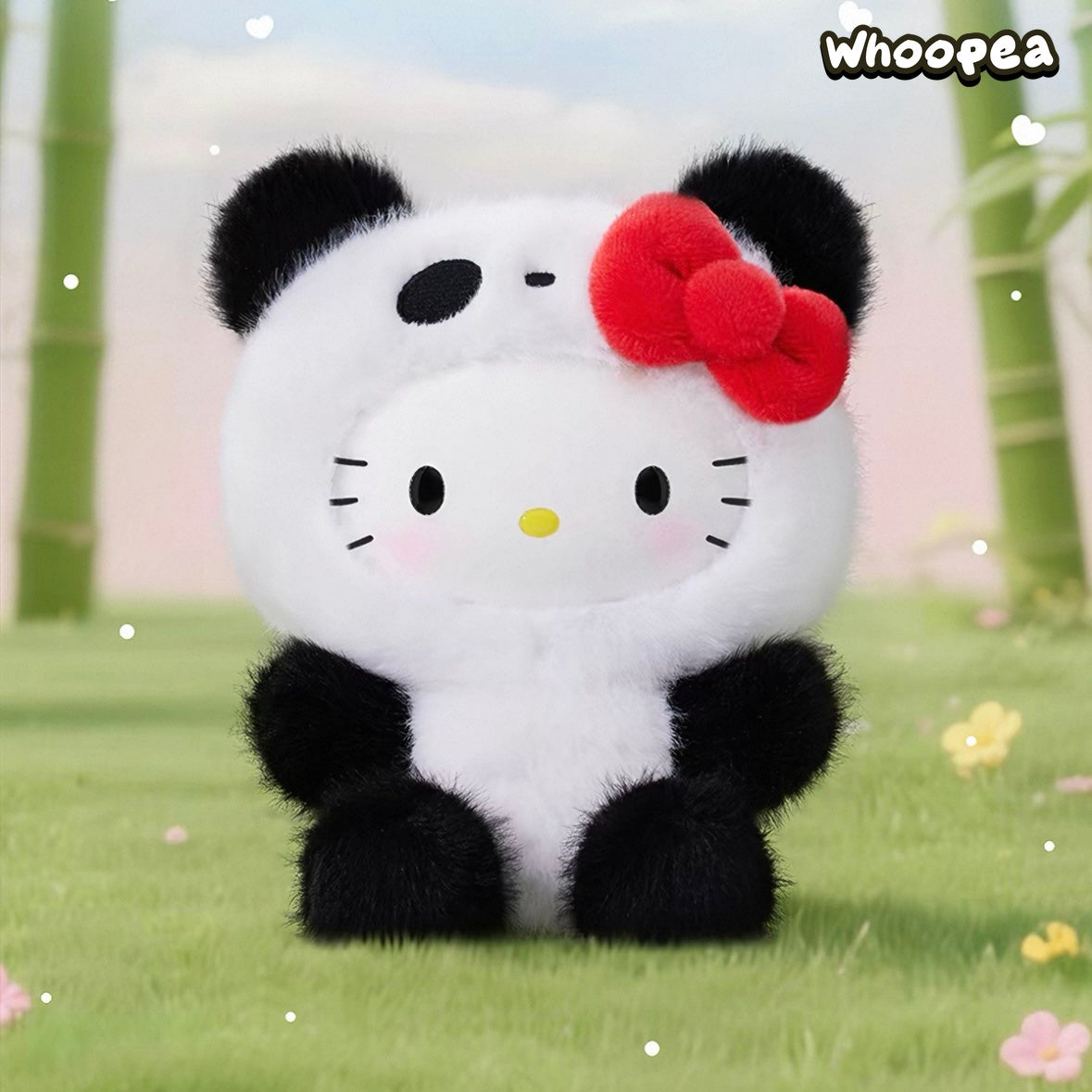 SANRI0 Characters Colorful Panda Series Plush Pendant Blind Box