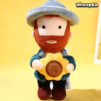 Van Gogh Self-Portrait Series Plush Pendant Blind Box