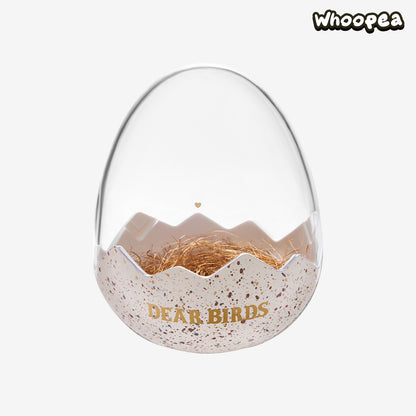POP MART Dear Birds Series - Egg-shaped Plush Display Case