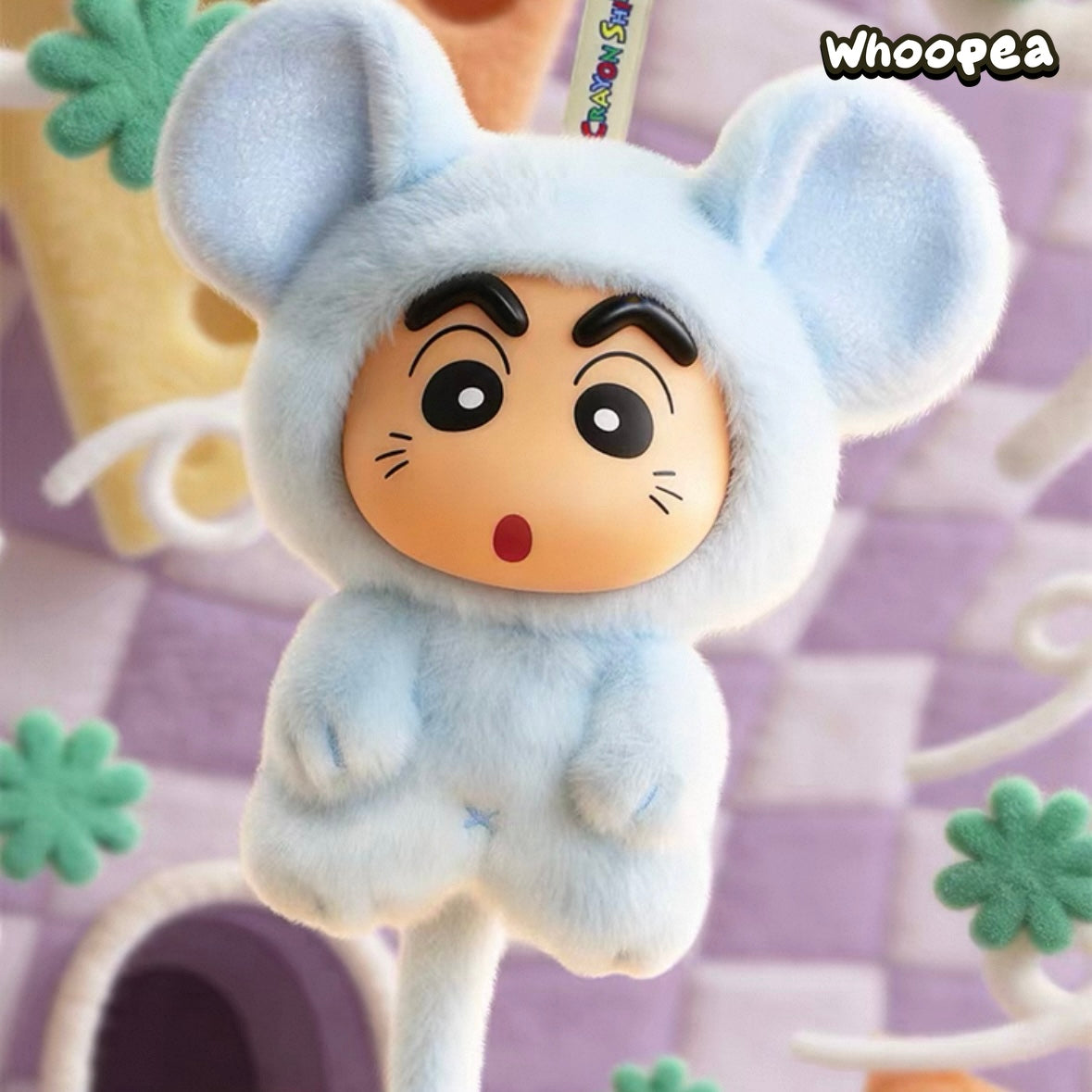 Crayon Shin Chan Big Tails Series V2 Plush Pendant Blind Box