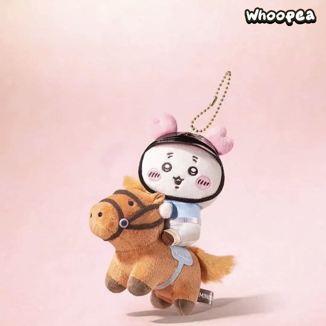Chiikawa Equestrian Series Plush Pendant