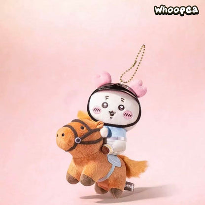 Chiikawa Equestrian Series Plush Pendant