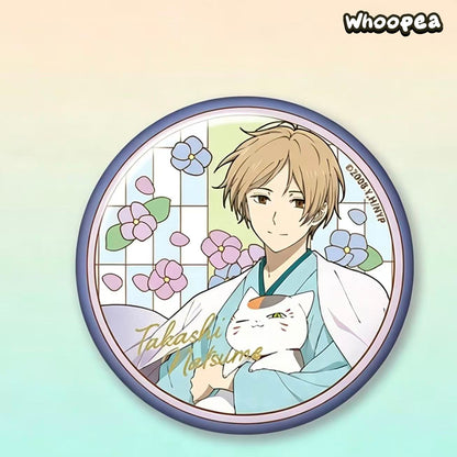 EAKI Natsume's Book of Friends Stained Glass Series Badge Blind Box