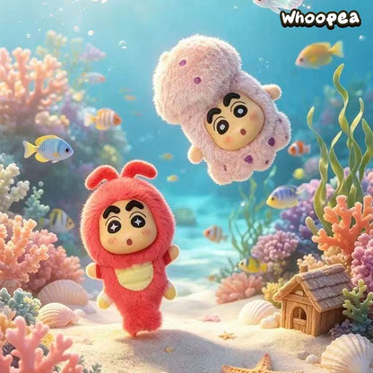 Crayon Shin-chan Deep Sea Adventure Series Vinyl Plush Pendant Blind Box