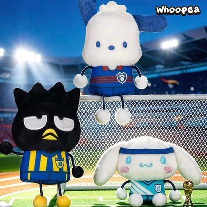 SANRI0 HK Soccer Match Squishy Series Plush Pendant Blind Box (PRE-ORDER)