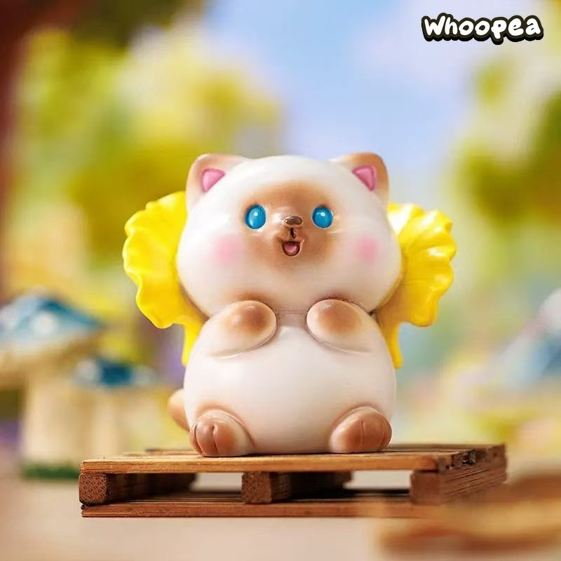 Leaf Picking Meow Journal Series Figure Blind Box