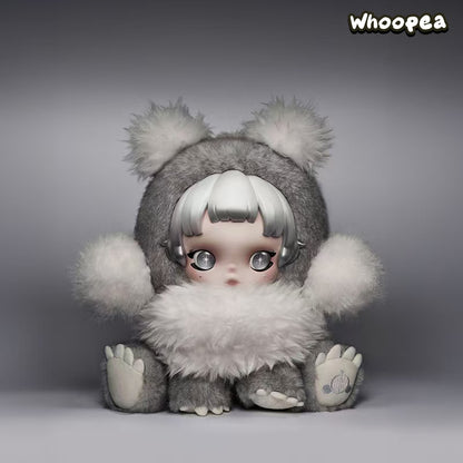 POP MART θ SKULLPANDA Punk Panda Plush Doll