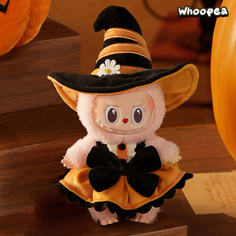 ぬいぐるみ POPMART labubu mokoko Magic of Pumpkin Pop Mart Labubu Magic of Pumpkin Mokoko Vinyl Plush Pendant