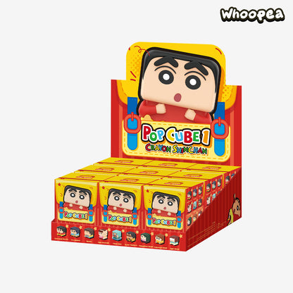 Crayon Shinchan POP CUBE-1 Series Figures Blind Box