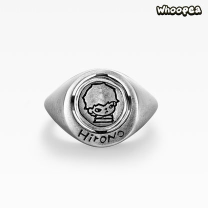 POPOP Jewelry Hirono Series Badge Ring
