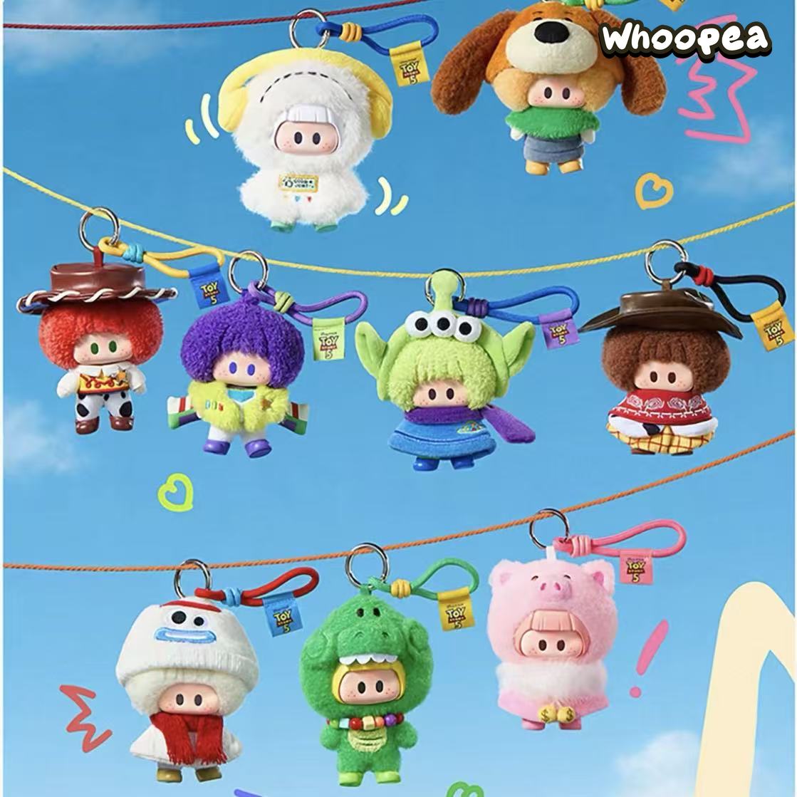 YOYO Toy Story Cute Together Series Plush Pendant Blind Box