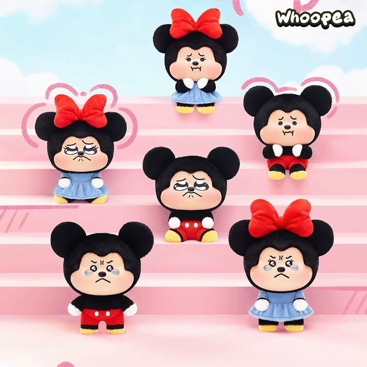 DSN Mickey Minnie Pouty Series Plush Pendant Blind Box