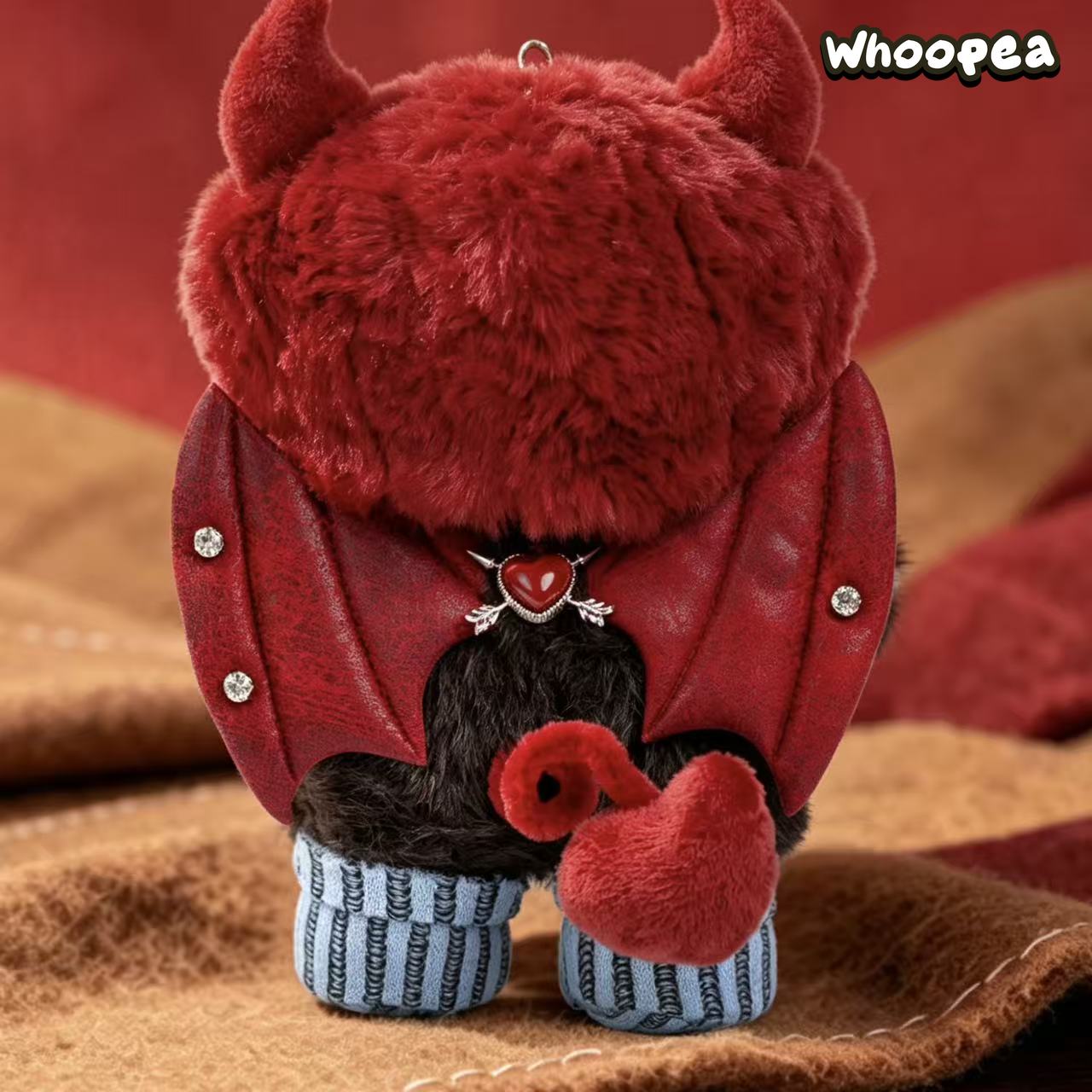 WAKUKU Heart Devil Series Plush Pendant Hanging Card – WHOOPEA