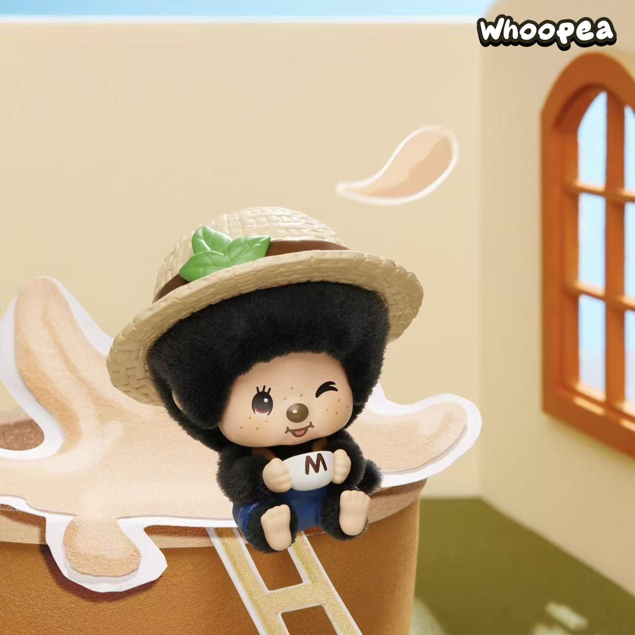 Monchhichi Coffee Farm Series Face‑changing Pendant Blind Box