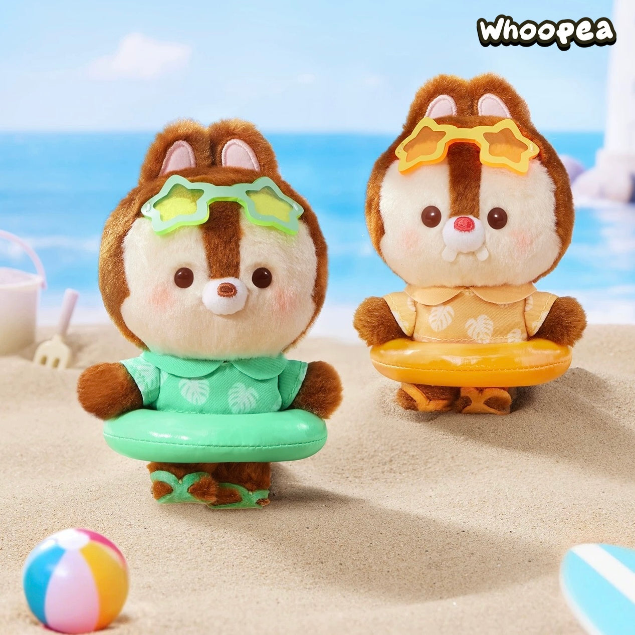 DSN Summer Swim Ring Series Plush Pendant Blind Box