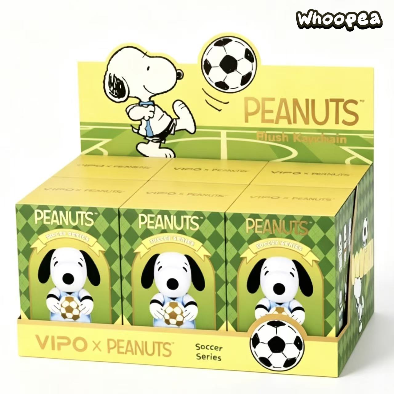 VIPO × PEANUTS Snoopy Football Series Plush Pendant Blind Box