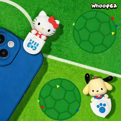 SANRI0 Characters Soccer Match Flocked Series Mini Bean Blind Box(PRE-ORDER)