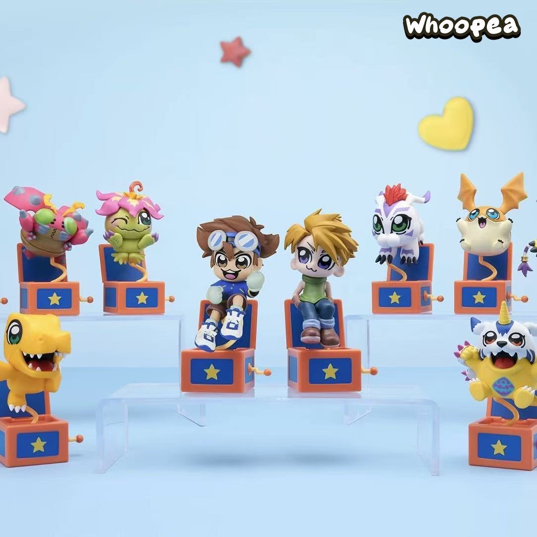Bandai BN FIGURE Q Digimon Takekubo Okawa Collaboration Blind Box