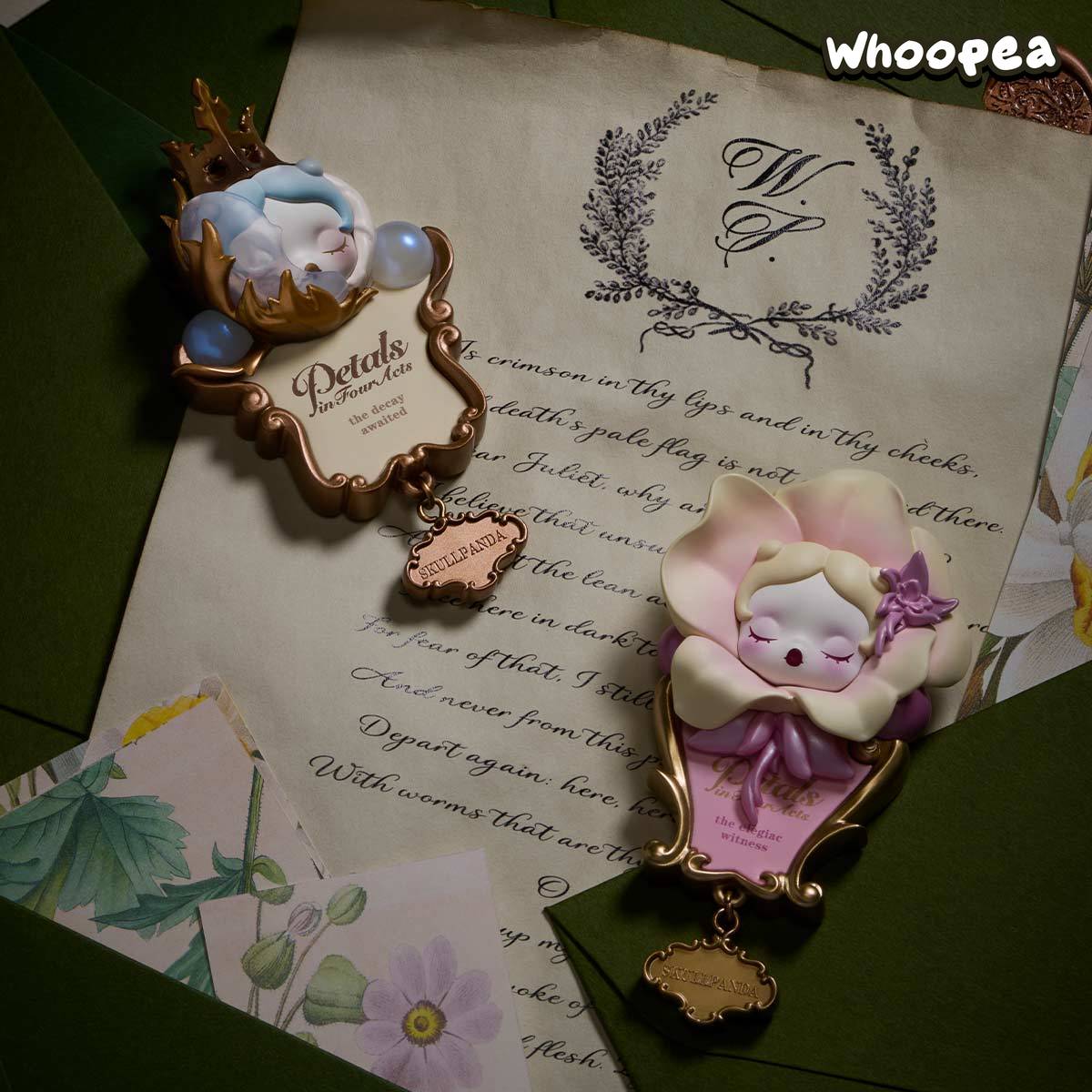 POP MART SKULLPANDA Petals in Four Acts Series Fridge Magnet Blind Box (PRE-ORDER）