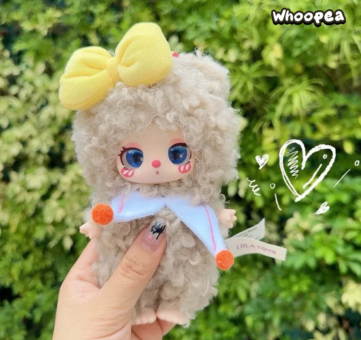 LiiLa's Lucky Cat V3 Series Plush Dolls Hanging Card