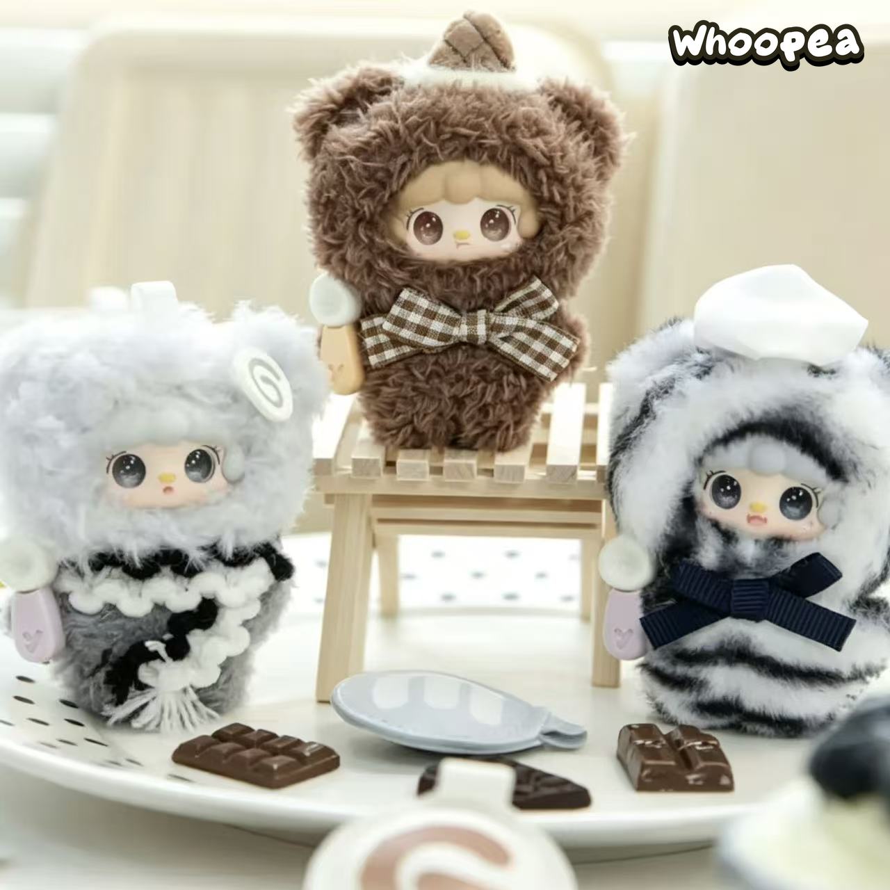 Yooki  Just A Bite Series Plush Vinyl Pendant Blind Box