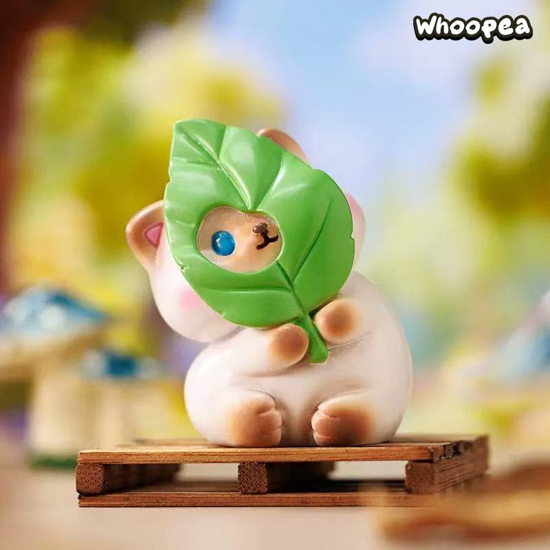 Leaf Picking Meow Journal Series Figure Blind Box