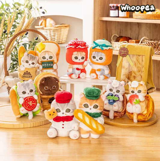 Mofusand Shark Cat Baking Series Plush Pendant