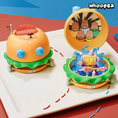 POPMART SpongeBob Krabby Patty Hot Sale Series Blind Box