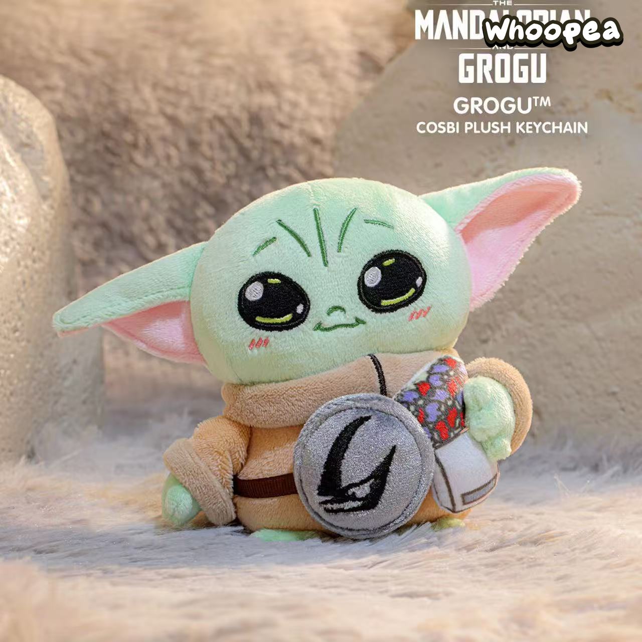 Star Wars The Mandalorian and Grogu Cosbi Plush Keychain Blind Box