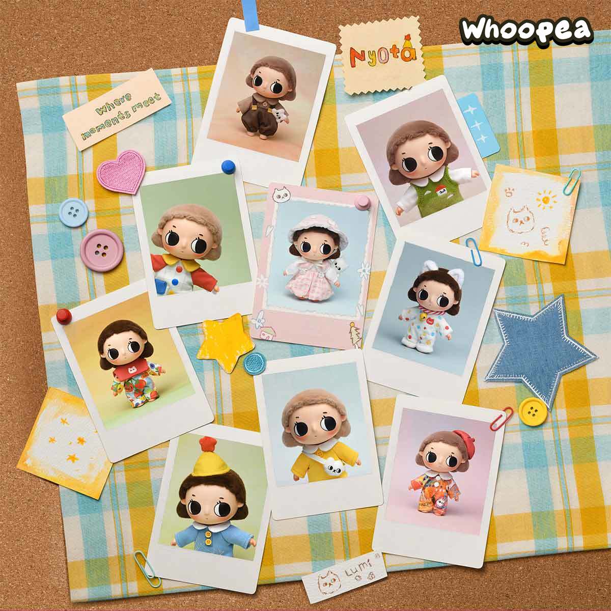 POP MART Nyota Where Moments Meet Series Plush Doll Blind Box (PRE-ORDER）