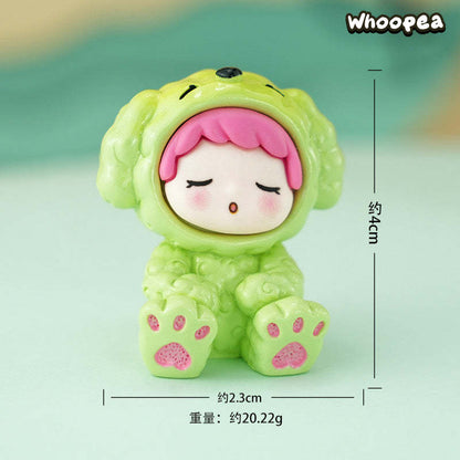 Sleeping Boy Collection, Mini Figures, 6 Colors