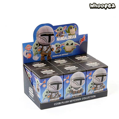 Star Wars The Mandalorian and Grogu Cosbi Plush Keychain Blind Box