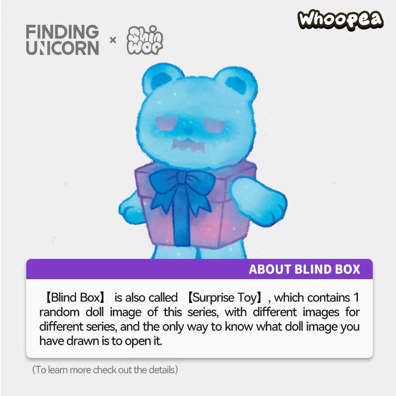 ShinWoo The Cold Hug Series Plush Dolls, Blind Box