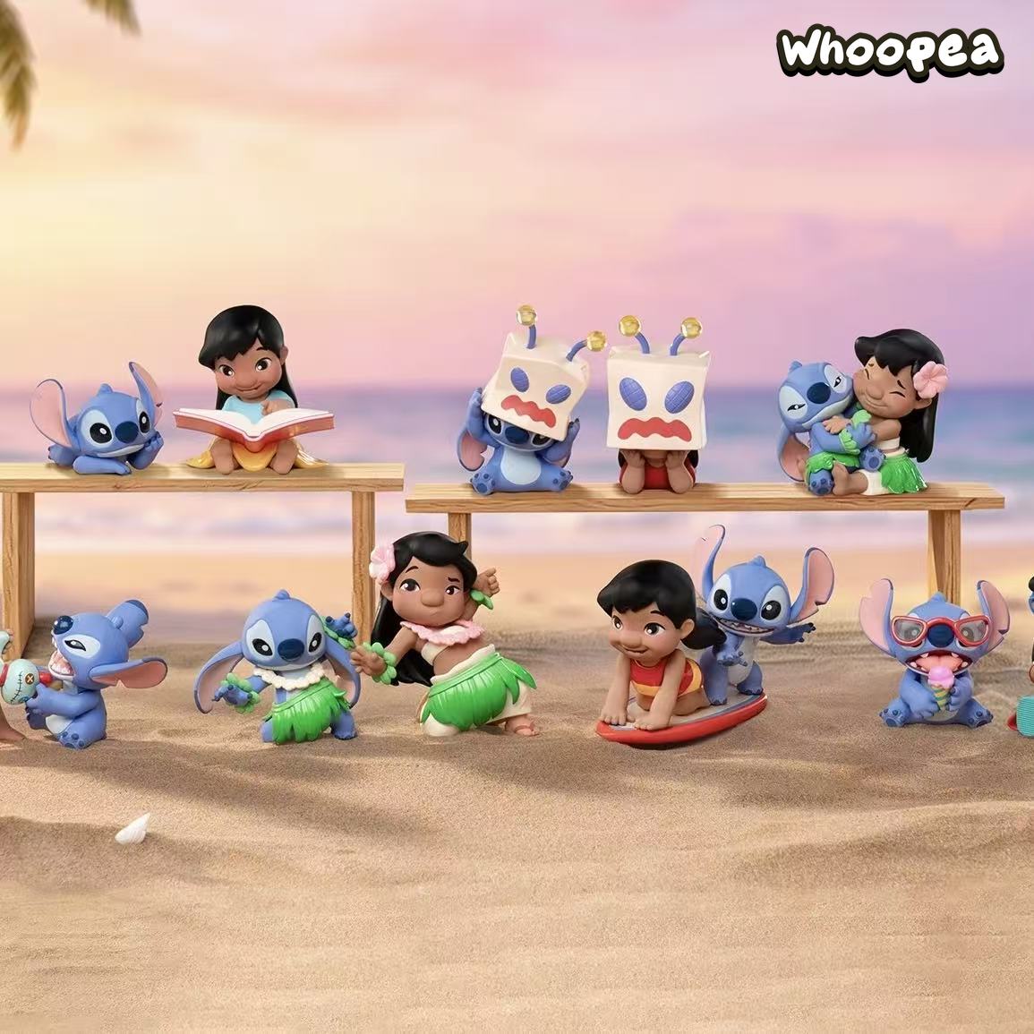 DSN Lilo Stltch Happy Daily Life Series Figure Blind Box
