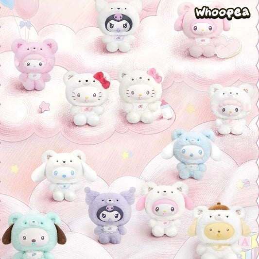 SANRI0 Characters Little Bear Planet Series Plush Pendant Blind Box