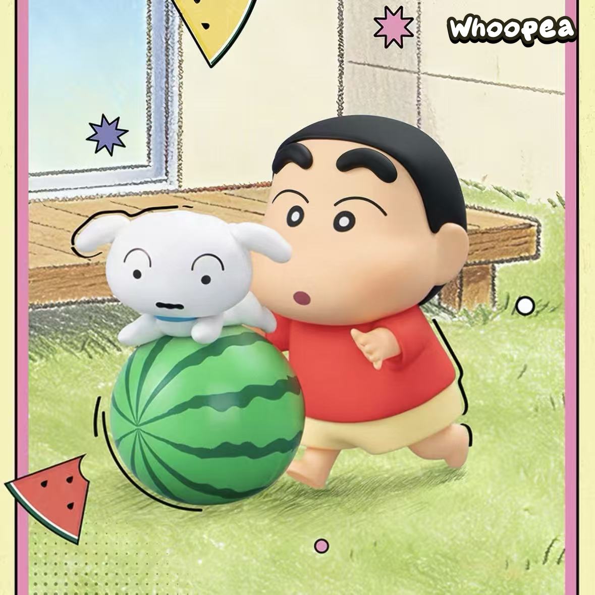 shiroさん Banpresto Sofvimates Crayon Shinchan Shiro Figure white
