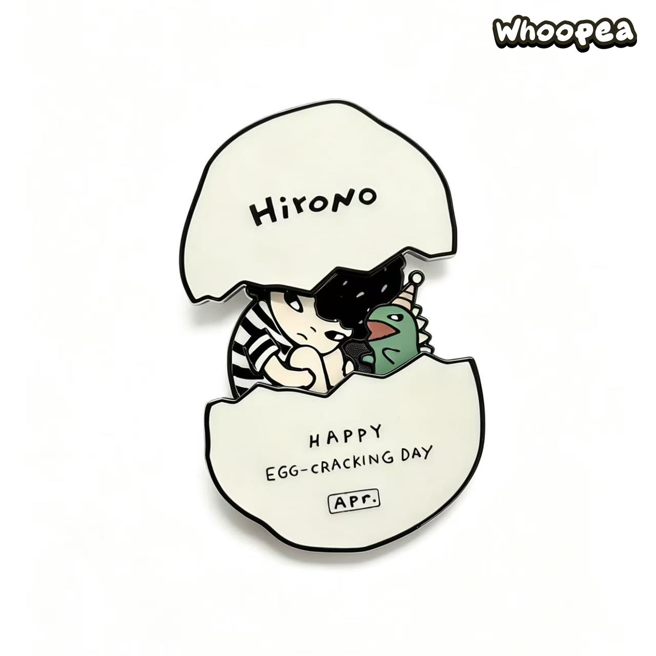 POP MART Hirono April Birthday Limited Badge
