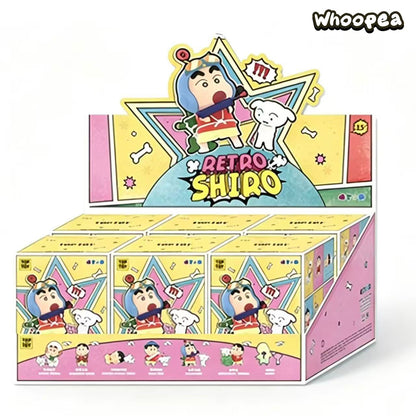 Crayon Shin-chan Retro Shiro Series Figure Blind Box