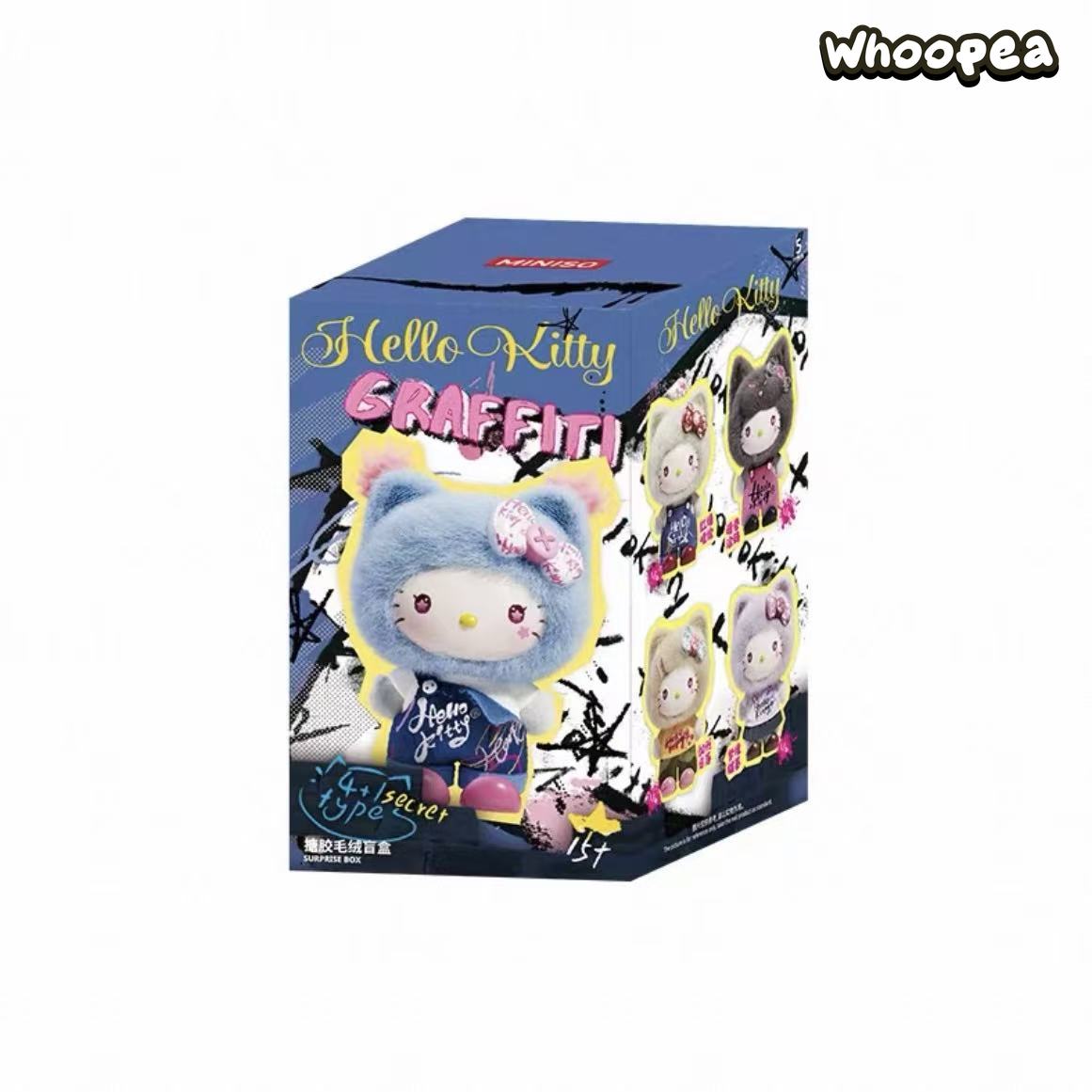 SANRI0 HK Graffiti Series Plush Pendant Blind Box