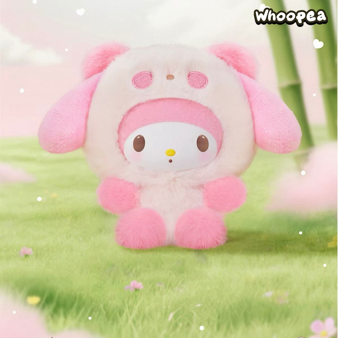 SANRI0 Characters Colorful Panda Series Plush Pendant Blind Box