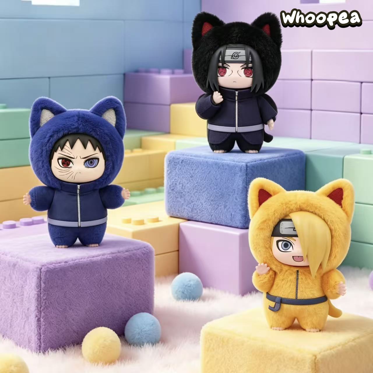 Naruto: Shippuden Kitten Land Series Plush Doll  Blind Box