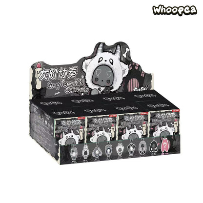 GUGU Grey-Tone Concerto Series Plush Vinyl Pendant Blind Box